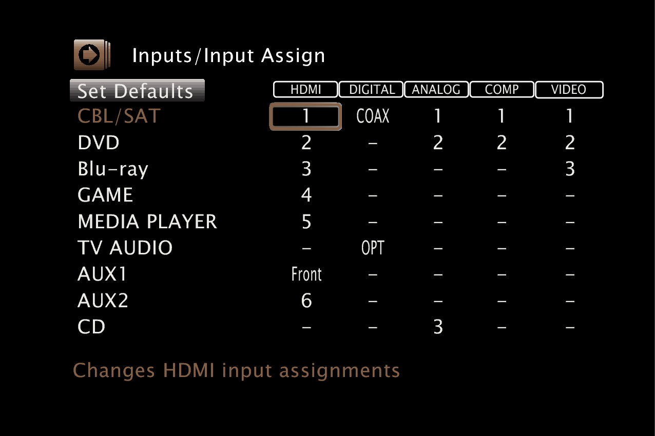 GUI InputAssign 1606